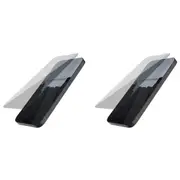 2x X-Doria Raptic Glass Privacy Cover Screen Protector For iPhone16 Pro Max CLR