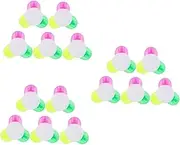Tofficu 3sets 5pcs Petals Highlighters Color Fluorescent Marker Pens for Journaling Compact and Lightweight Design for Note Taking and Creative Projects 5pcs*3
