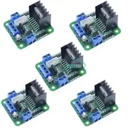 5PCS L298N Dual H Bridge Stepper Motor Drive Control Board Module DC Arduino