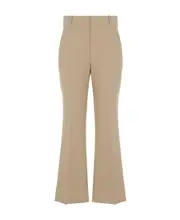 Chloé Cropped Bootcut Pants FR40 Nude