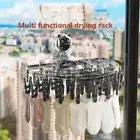 Wall Mounted Sock Drying Rack Foldable Drying Hanger Underwear Sock