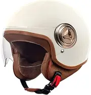 Skateboard Helmet | Open Face Half Mens Bike Helmet,Motorcycle Protective Gear for Snowboarding Skiing Street Riding Moped Electric Scooter Mountain Racing
