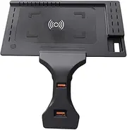 Vuzmode Car Wireless Charger Phone Stand Center Console Water Cup Holder Fast Charging Pad Trim, for, X3 G01 X4 G02 2020 2021 Auto Charging platecharging Phone car Wireless cha(for X4 G02)