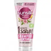 Sunsilk Detox Shampoo Rose Scrub 1 Minute Sensitive Scalp 200 Ml