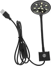FONDOTIN Fish Tank Clamp Light Led Aquarium Light Freshwater Aquarium Decorations