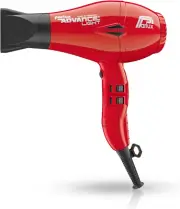 Advance Light Ionic & Ceramic Dryer 2200W Hair Dryer, Red