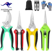 6 Shears Pruner Pruning Shears Hand Clippers Garden Scissors Tree Trimmers
