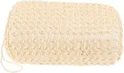 Beavorty Mud Bath Ball Bath Brush Body Cleaning Tool Bath Sponge Bath Sponge Back Shower Scrubber Exfoliating Bath Sponge Body Wash Sponges Body Shower Brush Beige Whole Sisal