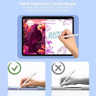 Stylus Pen for Apple iPad with Palm Rejection & Power Display, Pencil Accessory