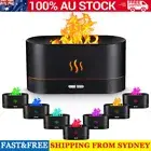 3in1 3D Flame Essential Oil Diffuser Aroma Humidifier 180ml Air Purifier Mist