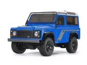 Tamiya 1/10 RC 4WD 1990 LAND ROVER DEFENDER 90 (LIGHT BLUE PAINTED BODY) 47478