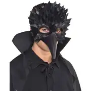 NEW Amscan Mask Crow Feather By Spotlight