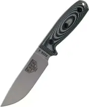 ESEE-4 S35VN Grey/Black Knife G-10 3D Handle
