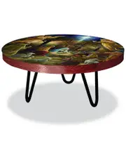 Courtside Market Holiday Collection Nativity Seasonal Decorative Accent Table/Riser