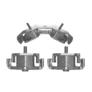 Front + Rear Engine Mount Kit for Toyota Landcruiser FJ45 4.2L 6Cyl 4WD 2F
