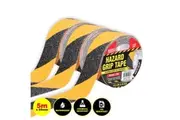 Handy Hardware 3PK Hazard Tape High Visibility Weatherproof 5m x 50mm