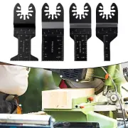 4 Pcs Black Oscillating MultiTool Circular Saw Blade For Renovator Power Cutting