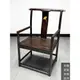 非洲黑檀木原木茶桌座椅實木新中式榫卯結構圈椅皇宮椅禪椅官帽椅