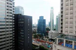 特拉維利奧中央地帶 2 居薩希迪蘇迪曼住宅酒店2 Br Central Location Sahid Sudirman Residence by Travelio