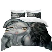 Divine Hand Scary Creepy Little Fairy Quilt Cover