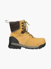 Bogs Boots Pillar Zipper CT 8 Men's Composite Toe Work Boots CAMEL Size US 10/EU 43