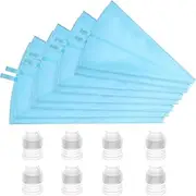 jamgeery Frosting Piping Kit for Baking | Reusable Piping Bags Set with Icing Piping Tips | Frosting Piping Kit Baked Cake Decoration Set for Cakes, Cups, Cookies and Pastries