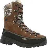 [ROCKY] MTN Stalker Pro Waterproof 800G Insulated Mountain Boot, Brown Black, 11.5
