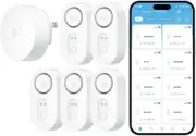 Wifi Water Leak Detector 5 Pack for Home, Water Sensor with 1804Ft Lon