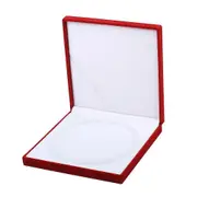 Jewelry Gift Boxes Necklace Presentation Box Jewelry Display Box Delicate Necklace Storage Case Chain Gift Box Z Red 17*17.5*3.5cm