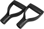 Ipetboom 2pcs Assist Device Handle Ergonomic Aid Seniors Daily Assist Elderly Hand Universal Standing Senior Handle Assistive Living Support D Adjustable Standing Aid Handicap Black Pp