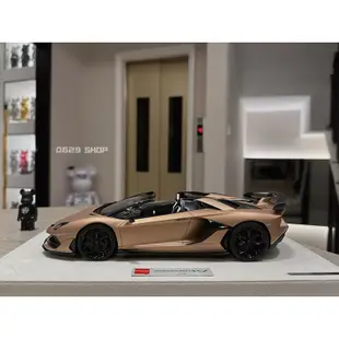 1/18 Lamborghini Aventador SVJ 藍寶堅尼模型車 大牛 收藏品 擺設裝飾 超跑模型 居家擺設