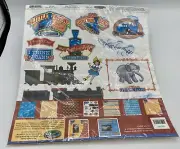 New! TRAINS RARE Little Engine That Could Scrapbooking Page Kit Blue Sky Jolee’s