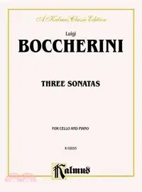 在飛比找三民網路書店優惠-Boccherini ─ Three Sonatas for