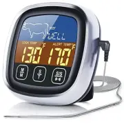 Digital Meat Thermometer for Cooking Touchscreen LCD Large Display Instant Read