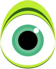 Monsters Inc. Mike Wazowski Iron On Transfer - T-Shirt + Light & Dark Fabrics #5