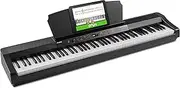 [Alesis] Prestige Artist – 88 Key Digital Piano with Full Size Graded Hammer Action Weighted Keys, 30 Keyboard Piano Sounds and Built in Speakers Black