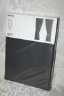 Brand New Ikea RITVA 57" x 65" 1 Pair of Curtains & Tie Backs Dark Grey Gray