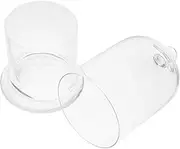 Cocktail Glassware Set Lids Espresso Shots Cup Wine Glass Whiskey Glasses and Cold Drink Cups for Bars