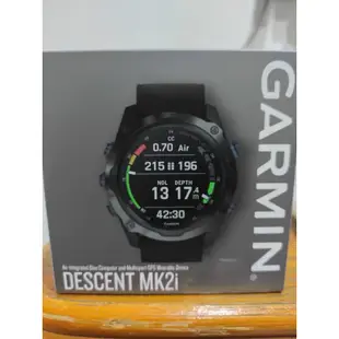 Garmin Descent Mk2i GPS潛水電腦錶 鈦灰52mm