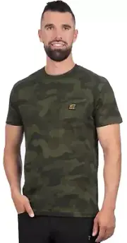 FXR Work Pocket Premium Short Sleeve T-Shirt Army Camo