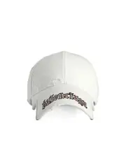 Blackletter Script Cap in Dirty White S,L,M dirty white