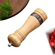 Adjustable Manual Salt And Pepper Grinder Set Salt And Pepper Mill Set Salt And Pepper Shaker-Wood