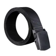 Mens Waist Belt Canvas Automatic Man Woven Belts Casual