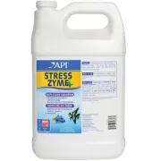 API Stress Zyme 1 gallon Consumes Sludge for Clean Marine & Freshwater Aquariums