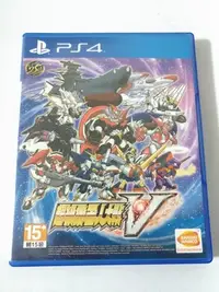 在飛比找Yahoo!奇摩拍賣優惠-(兩件免運)(二手) PS4 超級機器人大戰V 中文版