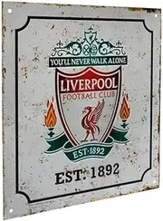 Liverpool FC Retro Logo Sign