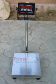 OP-915 Bench Scale 60 lb x .002 lb Digital 16"X 16" Shipping Scale 30kg x 1g