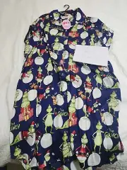 Peter Alexander Womens Xmas Grinch Nightie Pyjamas Sz 3+ bnwt