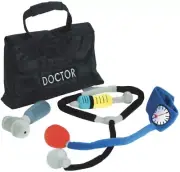 NEW Kaplan Early Learning Soft Doctor Set Pretend Play With Carrying Case 5 Pcs