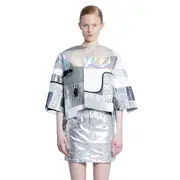 [JUNYA WATANABE] JUNYA WATANABE WOMAN SILVER JACKETS Silver